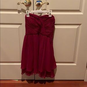 Maroon dress